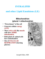 Intralipid and other Lipid Emulsions