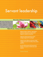 Servant leadership Standard Requirements