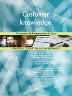 Customer knowledge Complete Self-Assessment Guide