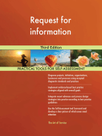 Request for information Third Edition