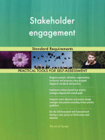 Stakeholder engagement Standard Requirements