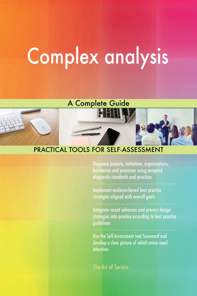 Complex analysis A Complete Guide by Gerardus Blokdyk (Ebook) - Read ...