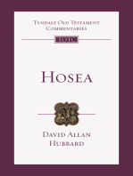 Hosea: An Introduction and Commentary