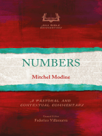 Numbers: A Pastoral and Contextual Commentary