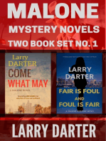 Malone Mystery Novels Two Book Set No. 1
