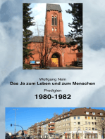 Das Ja zum Leben und zum Menschen, Band 13: Predigten 1980-1982