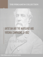 Antietam and the Maryland and Virginia Campaigns of 1862