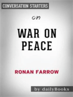 War on Peace: by Ronan Farrow​​​​​​​ | Conversation Starters