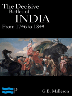 The Decisive Battles of India from 1746 to 1849