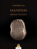 Manetho: History of Egypt