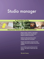 Studio manager A Complete Guide