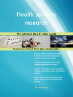 Health services research The Ultimate Step-By-Step Guide