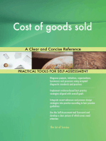 Cost of goods sold A Clear and Concise Reference