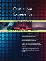 Continuous Experience Standard Requirements