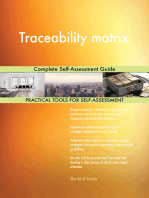 Traceability matrix Complete Self-Assessment Guide