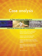 Case analysis A Clear and Concise Reference