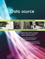 Data source Complete Self-Assessment Guide