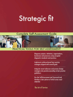 Strategic fit Complete Self-Assessment Guide