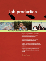 Job production Standard Requirements