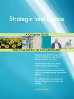 Strategic intelligence A Complete Guide