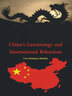 China's Geo-Strategy and International Behaviour