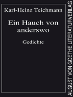 Ein Hauch von anderswo: Gedichte