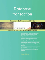 Database transaction Complete Self-Assessment Guide