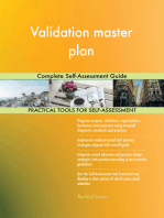 Validation master plan Complete Self-Assessment Guide