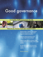 Good governance Complete Self-Assessment Guide