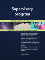 Supervisory program A Clear and Concise Reference