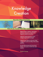 Knowledge Creation Standard Requirements