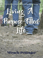 Living A Purpose-Filled Life
