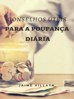 Conselhos úteis para a poupança diária