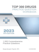 Top 300 Drugs Practice Question Workbook: 1,000 Comprehensive Practice Questions (2022 Edition)