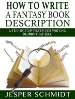 How to Write a Fantasy Book Description: Writer Resources, #3