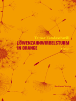 Löwenzahnwirbelsturm in orange