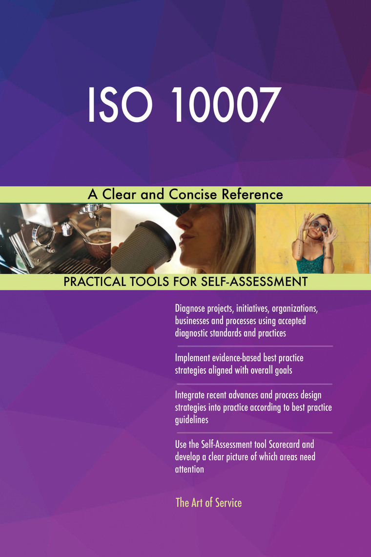 ISO 10007 A Clear and Concise Reference by Gerardus Blokdyk (Ebook ...