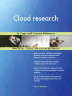 Cloud research A Clear and Concise Reference