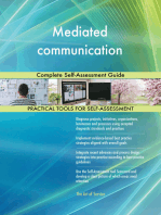 Mediated communication Complete Self-Assessment Guide