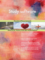 Study software Standard Requirements