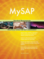 MySAP Standard Requirements