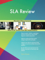 SLA Review Standard Requirements