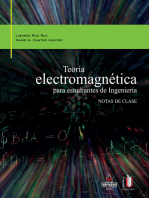 Teoría electromagnética para estudiantes de ingeniería: Notas de clase