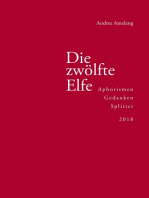 Die zwölfte Elfe: Aphorismen, Gedanken, Splitter 2018