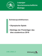 Leipziger Sportwissenschaftliche Beiträge: Jahrgang 57 (2016) Heft 2