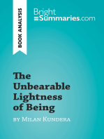 The Unbearable Lightness of Being by Milan Kundera (Book Analysis): Detailed Summary, Analysis and Reading Guide