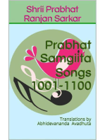 Prabhat Samgiita – Songs 1001-1100: Translations by Abhidevananda Avadhuta: Prabhat Samgiita, #11