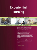 Experiential learning Complete Self-Assessment Guide