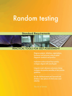 Random testing Standard Requirements