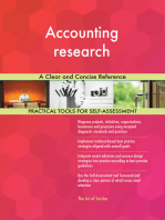 Accounting research A Clear and Concise Reference